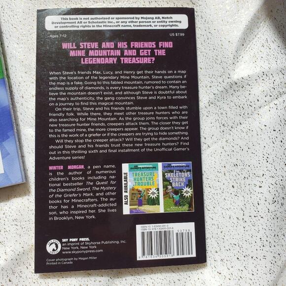 An unofficial gamers adventure set of 3 Minecraft books ages 7+ - Picture 8 of 12